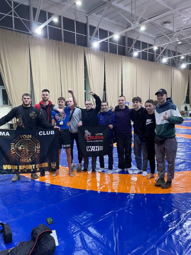 На чемпіонаті України з грепплінгу волиняни вибороли 4 медалі