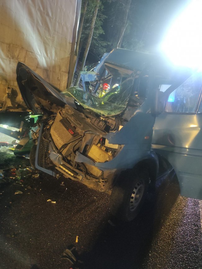 Аварія з українцями у Польщі: 1 загиблий, 8 поранених