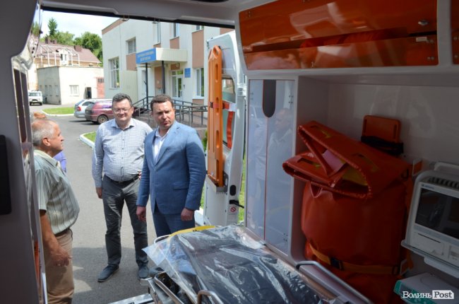 Любомльський район отримав надсучасну «швидку» від Фонду Ріната Ахметова