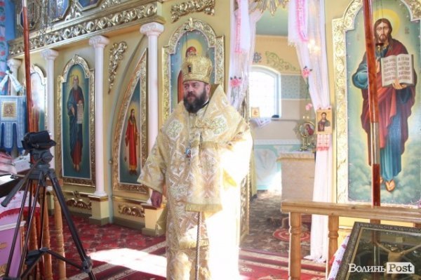 На Волині освятили триповерхову дзвіницю. ФОТО.ВІДЕО