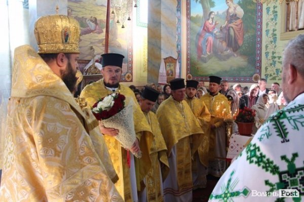 На Волині освятили триповерхову дзвіницю. ФОТО.ВІДЕО