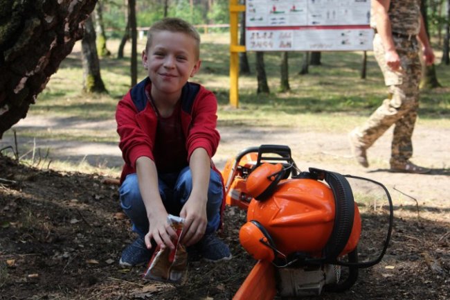 На Волині обрали кращого лісоруба. ФОТО