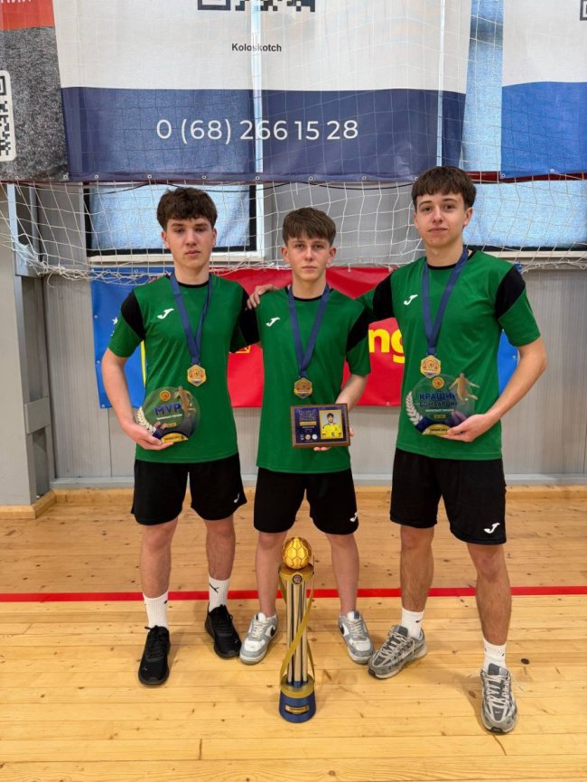 Команда із села на Волині – чемпіон України з футзалу. ФОТО