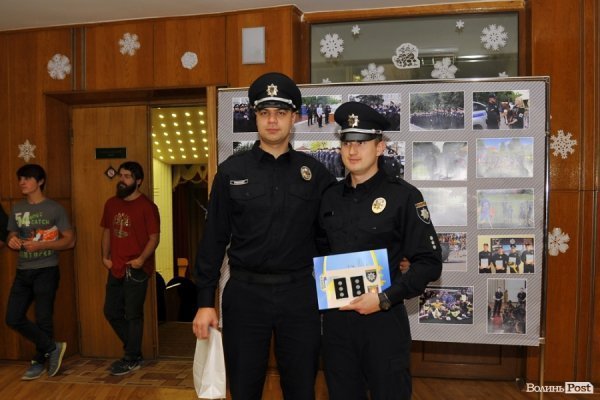Фото з першого «дня народження» патрульної поліції Луцька