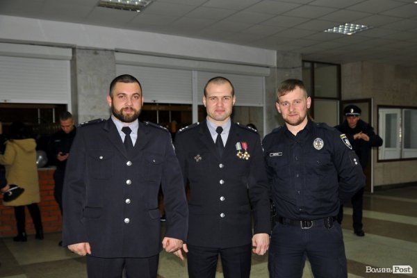 Фото з першого «дня народження» патрульної поліції Луцька