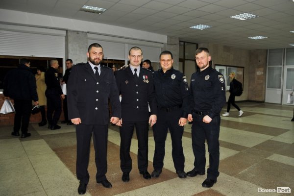 Фото з першого «дня народження» патрульної поліції Луцька