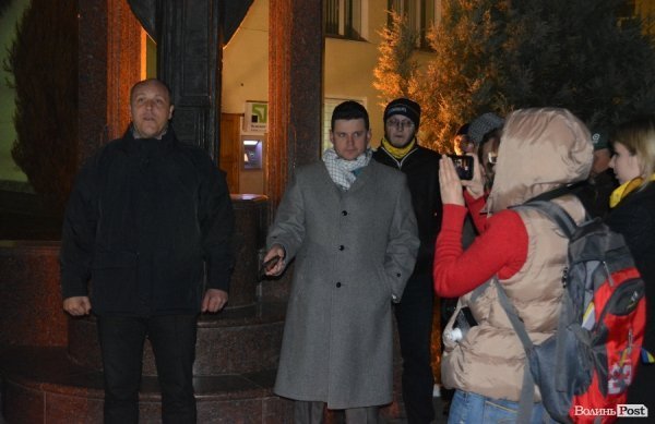 «Наше завдання – не напрягати ОВК і чекати рішення», - Парубій біля Луцькради. ФОТО. ВІДЕО