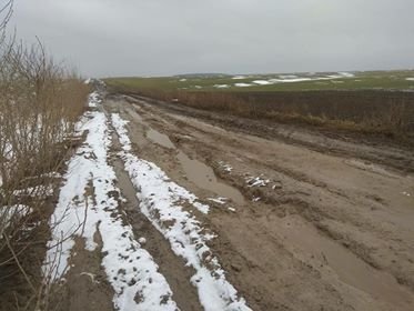 Замість дороги - болото: у селі на Волині немає асфальту. ФОТО