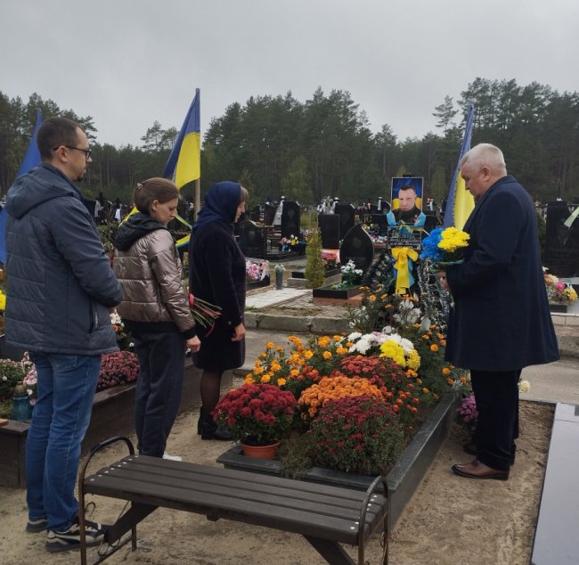 Рідним загиблого Героя Олександра Голодюка вручили орден «За мужність»