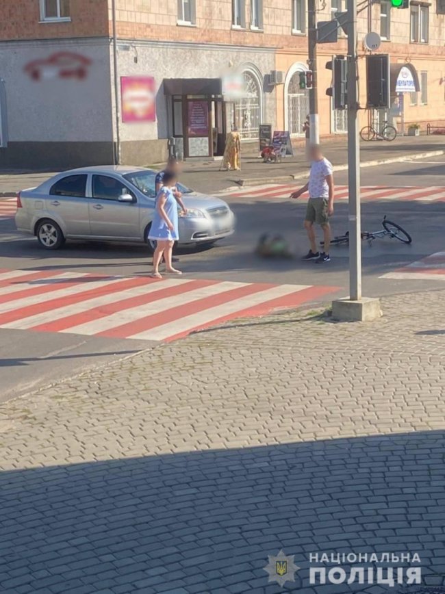 На Волині – дві ДТП: травмувалися велосипедист та мотоцикліст