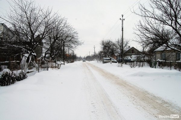 Луцьк засипає снігом. ФОТО