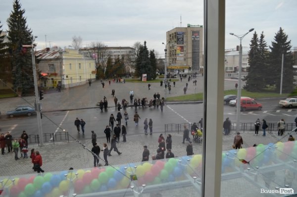 Відкрили луцький ЦУМ. ФОТО 