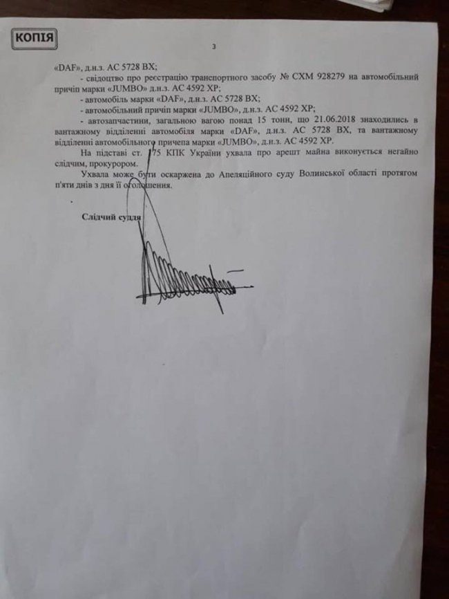Держбюджет втратив понад мільйон через голову Апеляційного суду Волині
