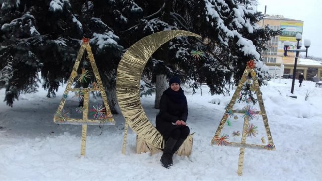 У центрі Володимира з'явилися різдвяні інсталяції. ФОТО