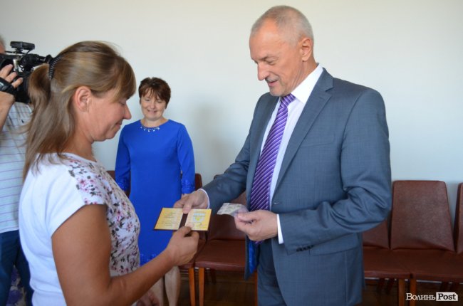 На Волині нагородили матерів-героїнь. ФОТО
