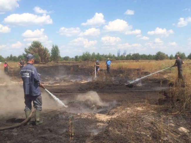 На Волині через людську недбалість горіли торфовища