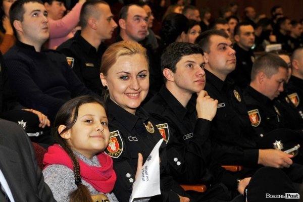 Фото з першого «дня народження» патрульної поліції Луцька