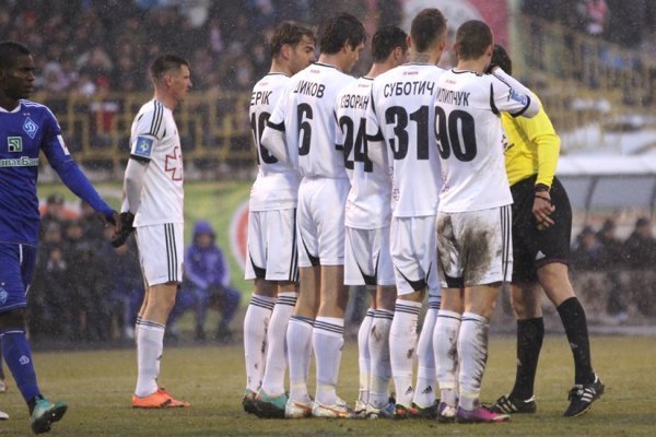 Сніг і сльози: як програла «Волинь». ФОТО