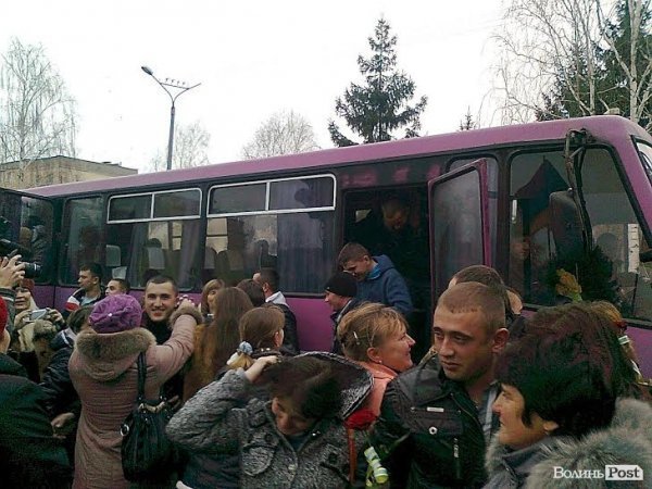 Бійці 51 бригади повернулися на Волинь. ФОТО