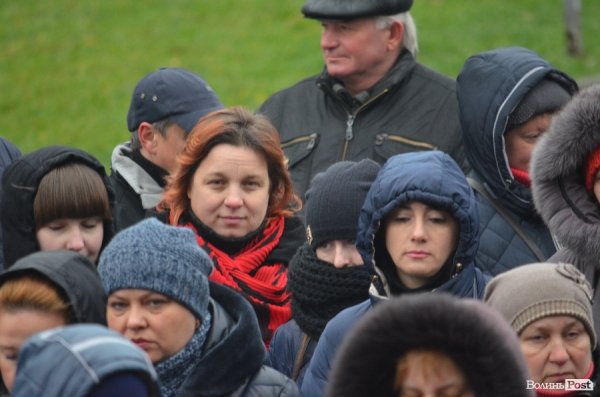 У Луцьку підприємці вийшли на акцію протесту.ФОТО