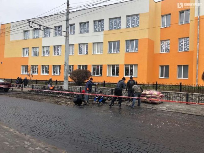 У Луцьку почали ремонтувати частину вулиці Богдана Хмельницького 