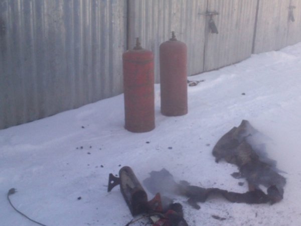 На Волині горіло авто. ФОТО