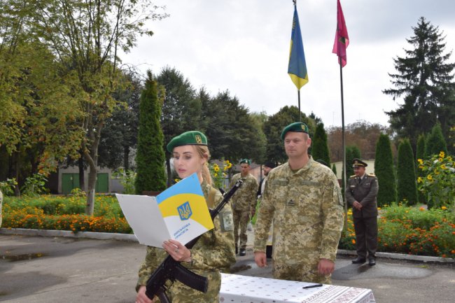 У Луцьку новобранці-прикордонники склали присягу на вірність українському народу. ФОТО