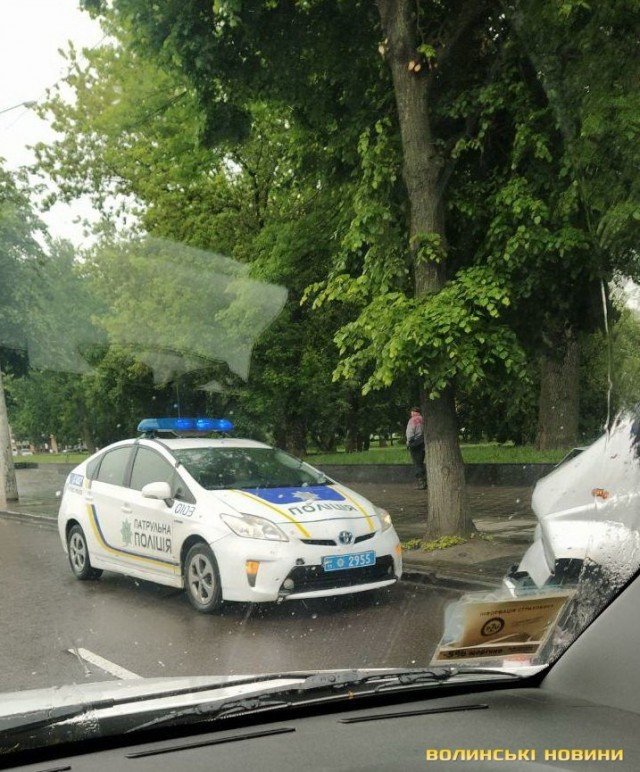 У Луцьку –  аварія за участі трьох авто. ФОТО