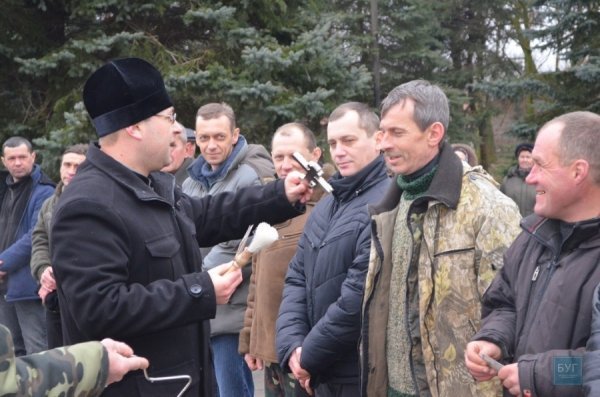 На Волині мобілізованих бійців проводжали на навчання. ФОТО