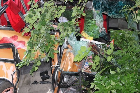 Аварія на ковельській трасі: фото з місця трагедії