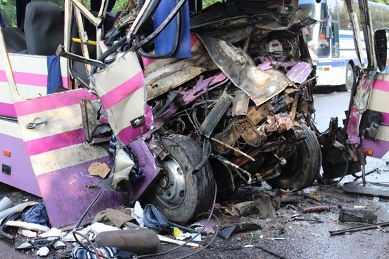 Аварія на ковельській трасі: фото з місця трагедії