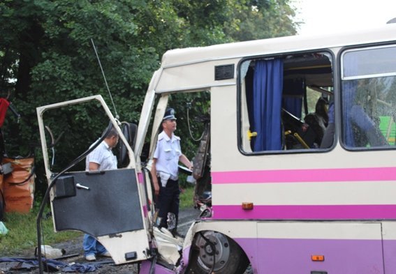 Аварія на ковельській трасі: фото з місця трагедії