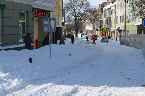 Луцьк після снігопаду. ФОТО