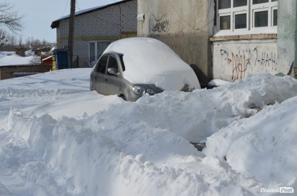 Луцьк після снігопаду. ФОТО