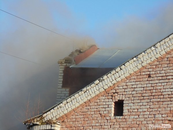 Фото великої пожежі в центрі Луцька. ДОПОВНЕНО
