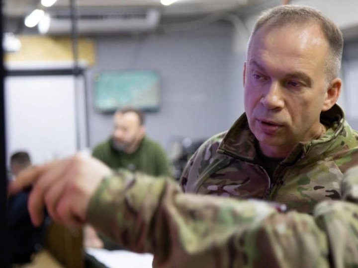 Сирський доручив збільшити забезпечення військових на Донеччині