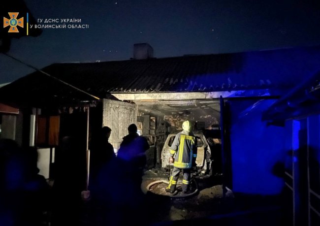 За добу на Волині сталося 7 пожеж