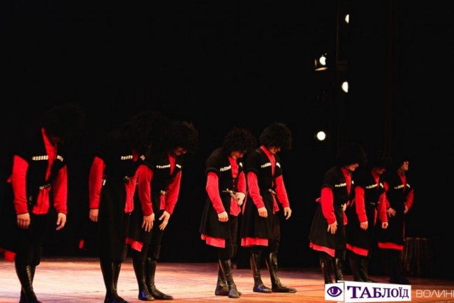 Легендарний балет «Сухішвілі» феєрично виступив у Луцьку. ФОТО