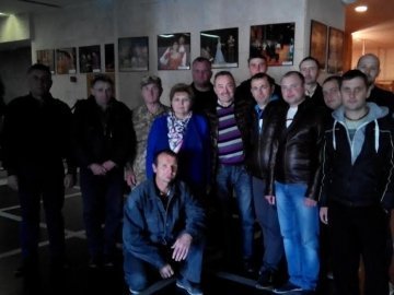 Бійці АТО  відвідали концерт Анастасії Приходько в Луцьку
