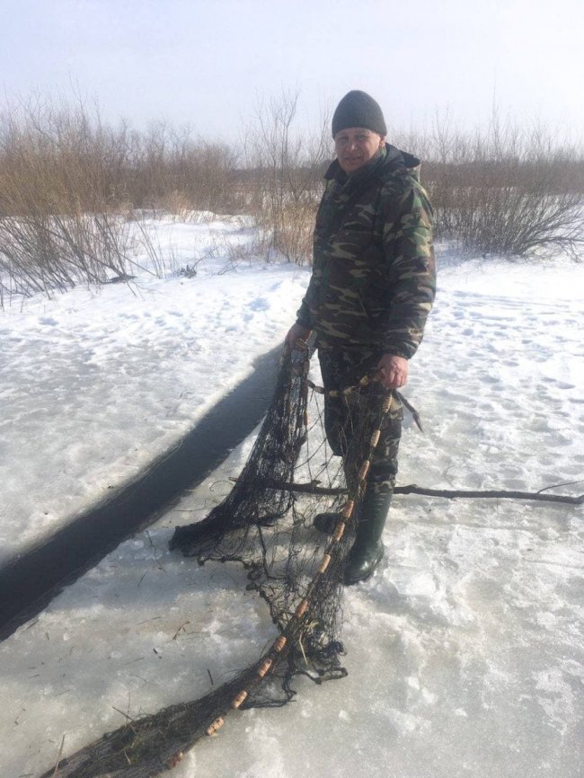 Під час рейду на волинських водоймах спіймали двох браконьєрів