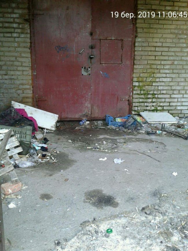 У Луцьку загидили територію за «Гостинцем». ФОТО