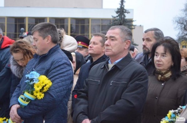 У Луцьку вшанували Героїв Небесної Сотні