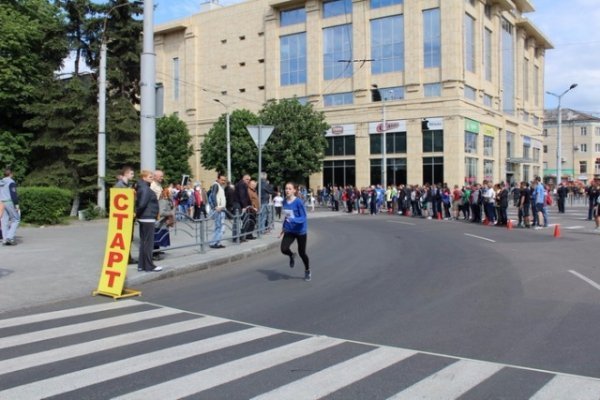 На вулицях Луцька змагались легкоатлети. ФОТО
