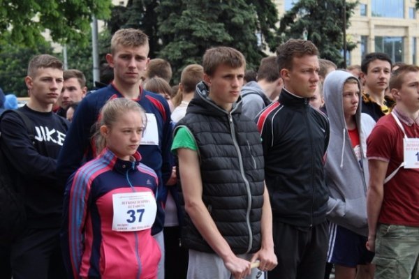 На вулицях Луцька змагались легкоатлети. ФОТО