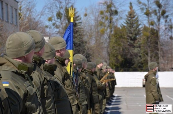 У Луцьку вітали нацгвардійців. ФОТО