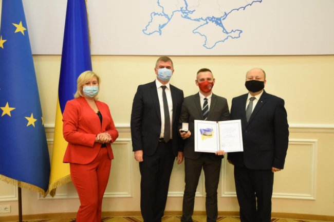 Керівник волинського клубу козацького бойового мистецтва «Герць» отримав премію Кабміну 