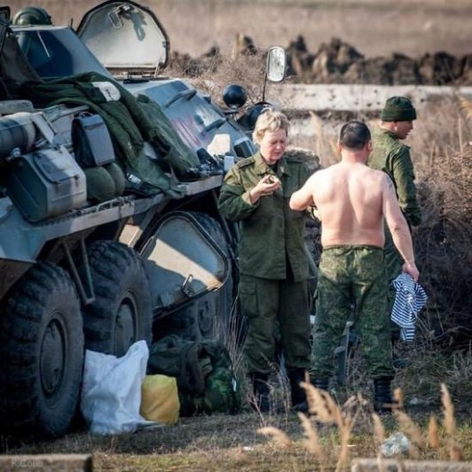 Будні російських окупантів у Криму. ФОТО