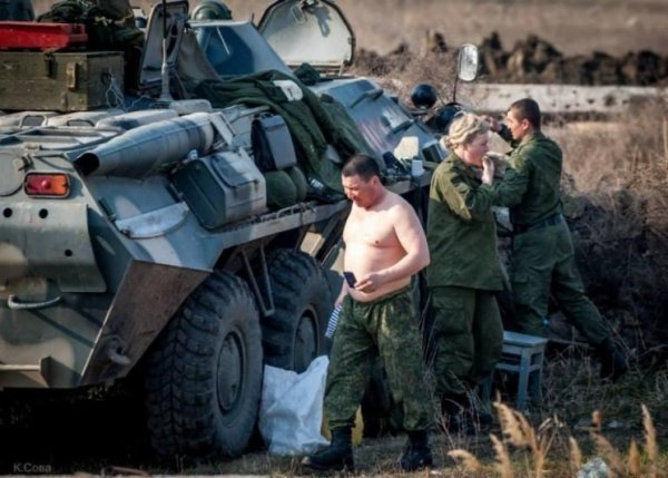 Будні російських окупантів у Криму. ФОТО