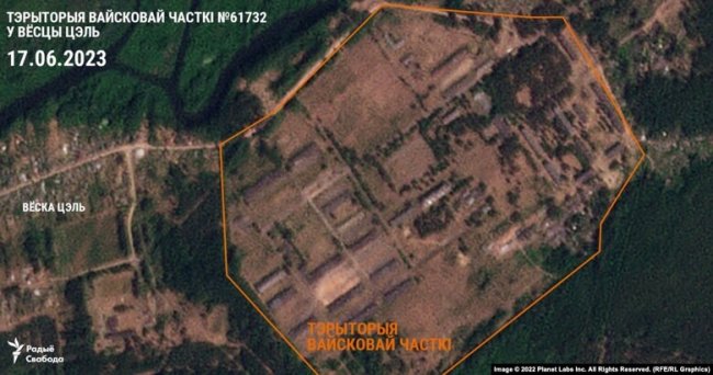 У Білорусі будують наметовий табір для «вагнерівців». СУПУТНИКОВІ ФОТО  