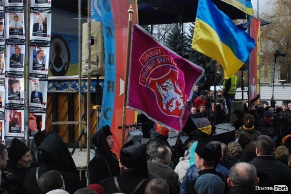 Майдан у Луцьку: Віче і хода на ДПЗ. ФОТО